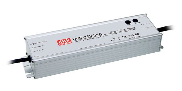 Part number HVG-100-42D Product Type LED AC/DC Driver from Manufacturer MEAN WELL USA 