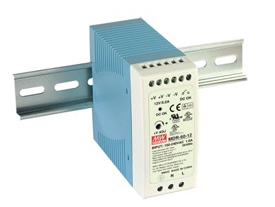 Part number MDR-60-12 Product Type DIN Rail Power Supply from Manufacturer MEAN WELL USA 