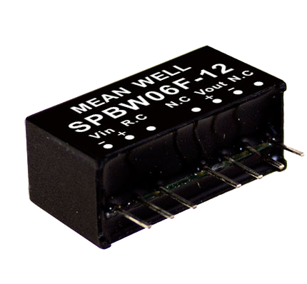 Part number SPBW06G-15 Product Type DC/DC Converter from Manufacturer MEAN WELL USA 