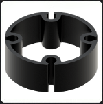 Part number HBG DRIVER RING-02 BLACK Product Type LED Heat Sink Accessory from Manufacturer MechaTronix 