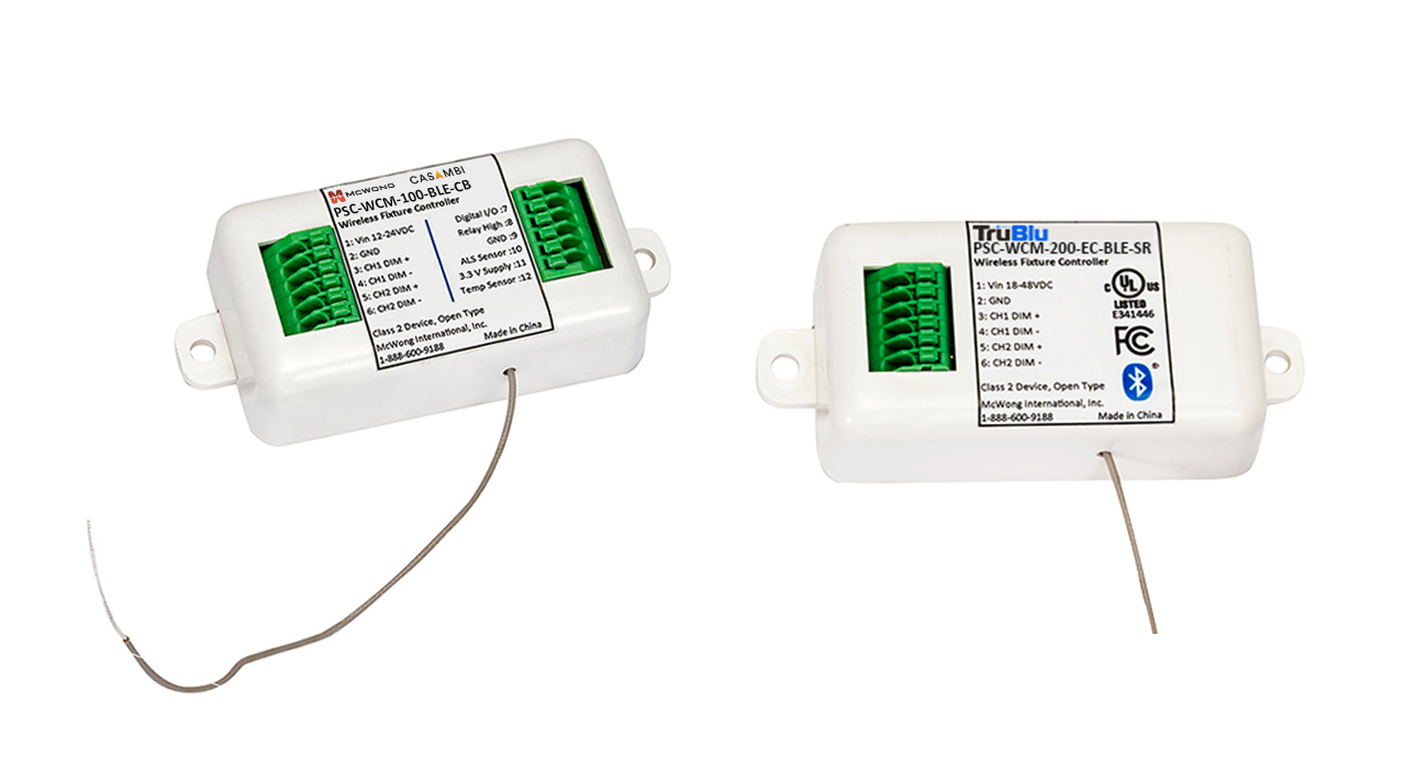 Part number PSC-WCM-100-BLE-CB Product Type Lighting Controller from Manufacturer mwConnect 