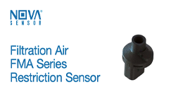 NovaSensor Filtration Air FMA Series Restriction Sensor